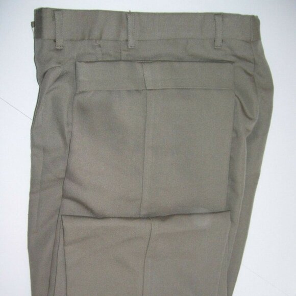 Claiborne Boys Pleated Slacks Taupe 20 Regular - Picture 5 of 8